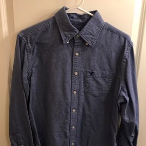 American Eagle denim button down